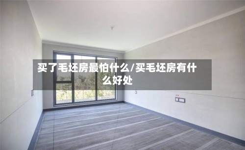 买了毛坯房最怕什么/买毛坯房有什么好处