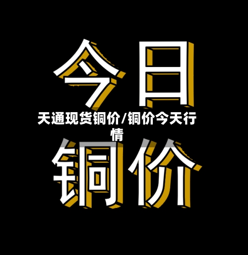 天通现货铜价/铜价今天行情-第3张图片