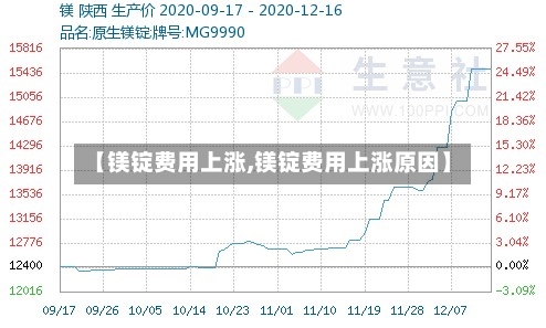 【镁锭费用上涨,镁锭费用上涨原因】-第3张图片