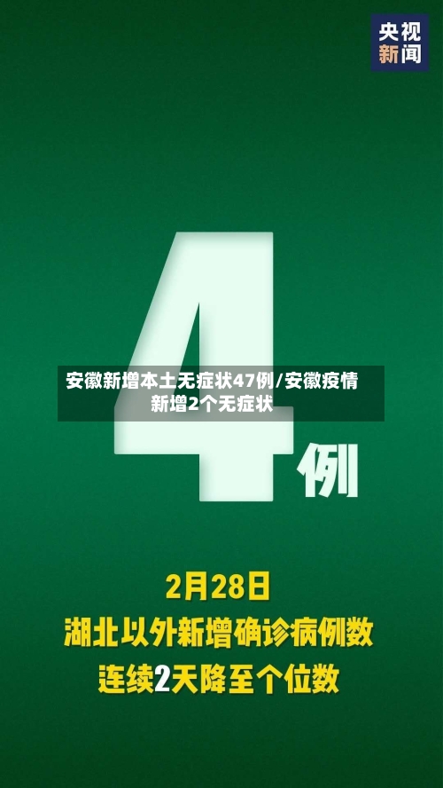 安徽新增本土无症状47例/安徽疫情新增2个无症状-第3张图片