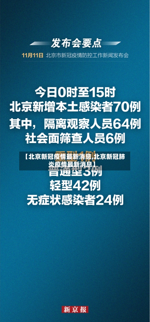 【北京新冠疫情最新消息,北京新冠肺炎疫情最新消息】