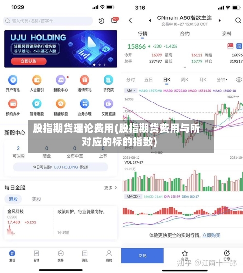 股指期货理论费用(股指期货费用与所对应的标的指数)