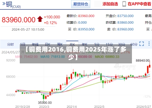 【铜费用2016,铜费用2025年涨了多少】