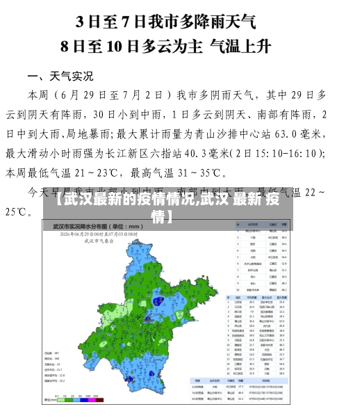 【武汉最新的疫情情况,武汉 最新 疫情】-第3张图片