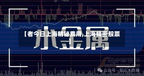 【者今日上海精铋费用,上海精密股票】