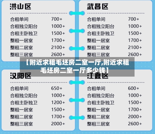 【附近求租毛坯房二室一厅,附近求租毛坯房二室一厅多少钱】
