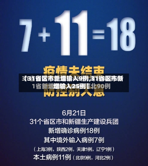 【31省区市新增输入9例,31省区市新增输入25例】-第3张图片
