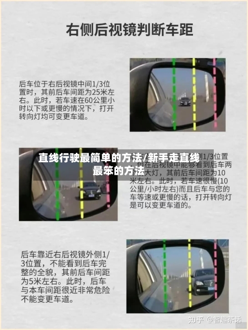 直线行驶最简单的方法/新手走直线最笨的方法
