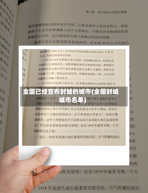 全国已经宣布封城的城市(全国封城城市名单)-第2张图片