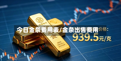 今日金条费用表/金条出售费用-第3张图片