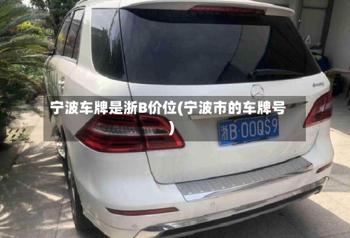 宁波车牌是浙B价位(宁波市的车牌号)