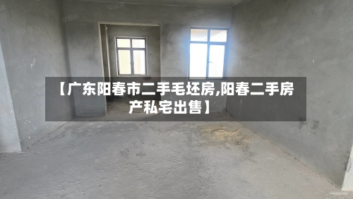 【广东阳春市二手毛坯房,阳春二手房产私宅出售】