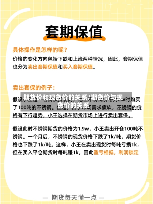 期货价和现货价的关系/期货价与现货价的关系-第3张图片