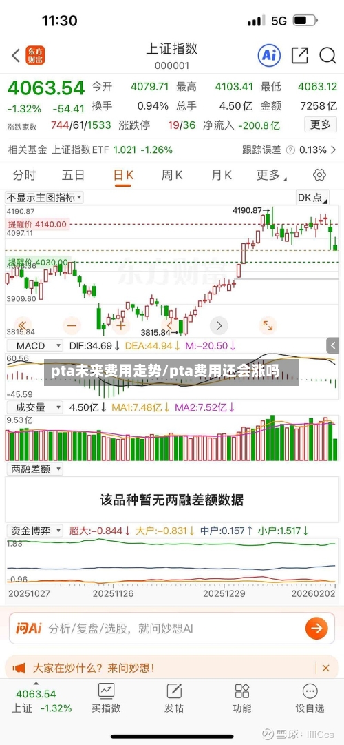pta未来费用走势/pta费用还会涨吗